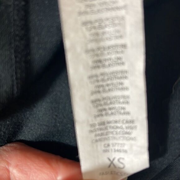 Fabletics leggings Womens Size XS color Block Mesh Full length active pants - Picture 8 of 8